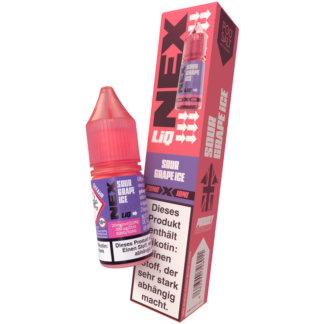 Pod Salt - NexLiq - Sour Grape Ice Nikotinsalz Liquid 20 mg/ml 10er Packung