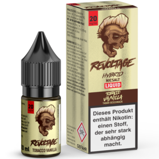 Revoltage - Tobacco Vanilla - Hybrid Nikotinsalz Liquid 20 mg/ml