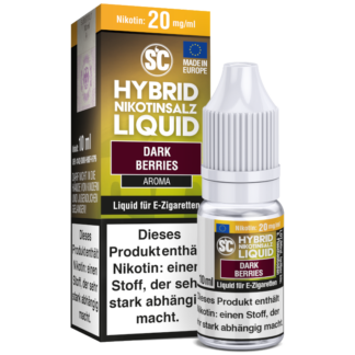 SC - Dark Berries - Hybrid Nikotinsalz Liquid 10 mg/ml 10er Packung