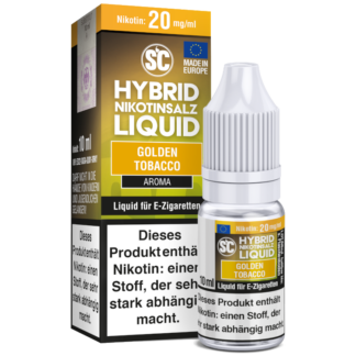 SC - Golden Tobacco - Hybrid Nikotinsalz Liquid 20 mg/ml