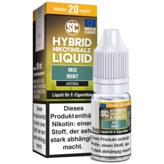 SC - Mix Mint - Hybrid Nikotinsalz Liquid 10 mg/ml 10er Packung