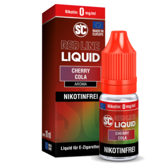 SC - Red Line - Cherry Cola - Nikotinsalz Liquid 0 mg/ml 10er Packung