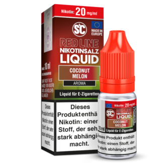 SC - Red Line - Coconut Melon - Nikotinsalz Liquid 20 mg/ml 10er Packung