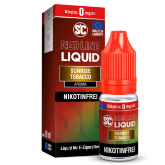 SC - Red Line - Sunrise Tobacco - Nikotinsalz Liquid 0 mg/ml
