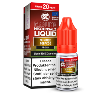 SC - Red Line - Sunrise Tobacco - Nikotinsalz Liquid 20 mg/ml 10er Packung