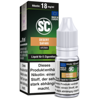 SC Liquid - Desert Safari Tabak 0 mg/ml 10er Packung