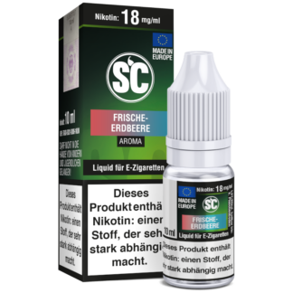 SC Liquid - Frische Erdbeere 3 mg/ml 10er Packung