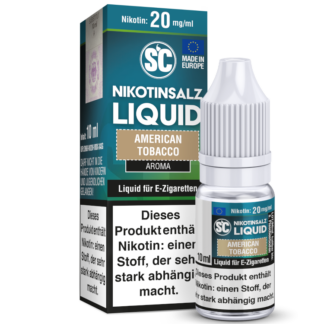 SC - American Tobacco - Nikotinsalz Liquid 20 mg/ml 10er Packung
