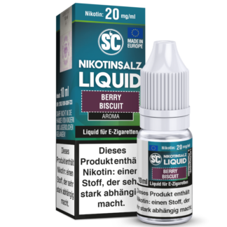 SC - Berry Biscuit - Nikotinsalz Liquid 20 mg/ml