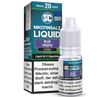 SC - Blue Fruits - Nikotinsalz Liquid 20 mg/ml 10er Packung