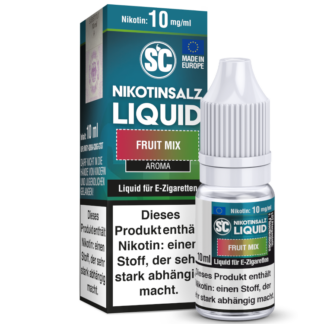 SC - Fruit Mix - Nikotinsalz Liquid 10 mg/ml