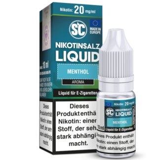 SC - Menthol - Nikotinsalz Liquid 20 mg/ml 10er Packung