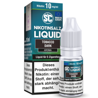 SC - Tobacco Dark - Nikotinsalz Liquid 10 mg/ml