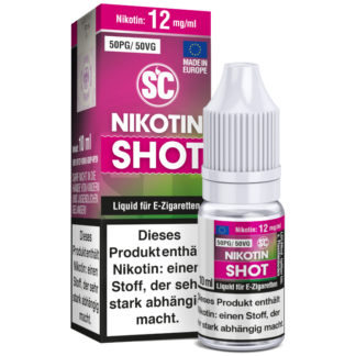 SC - 10 ml Nikotin Shot 50PG/50VG 12 mg/ml