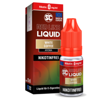 SC - Red Line - White Coffee - Nikotinsalz Liquid 0 mg/ml
