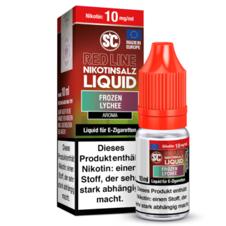 SC - Red Line - Frozen Lychee - Nikotinsalz Liquid 10 mg/ml 10er Packung