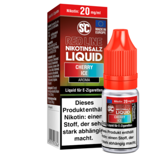 SC - Red Line - Cherry Ice - Nikotinsalz Liquid 20 mg/ml