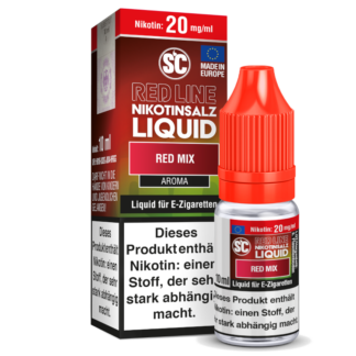 SC - Red Line - Red Mix - Nikotinsalz Liquid 20 mg/ml 10er Packung