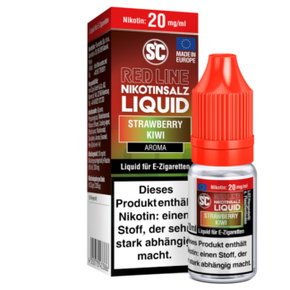 SC - Red Line - Strawberry Kiwi - Nikotinsalz Liquid 20 mg/ml