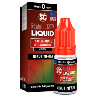 SC - Red Line Nikotin - Pomegranate Strawberry 0 mg/ml
