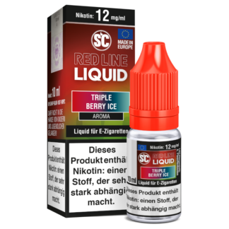 SC - Red Line Nikotin - Triple Berry Ice 12 mg/ml