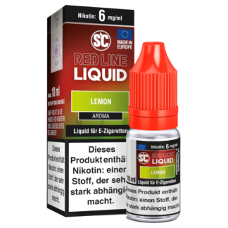SC - Red Line Nikotin - Lemon 6 mg/ml