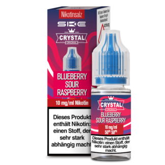 SKE - Crystal - Blueberry Sour Raspberry - Nikotinsalz Liquid 10 mg/ml 10er Packung