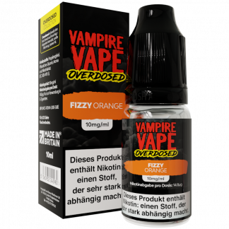 Vampire Vape - Overdosed - Fizzy Orange - Nikotinsalz Liquid 10 mg/ml 10er Packung